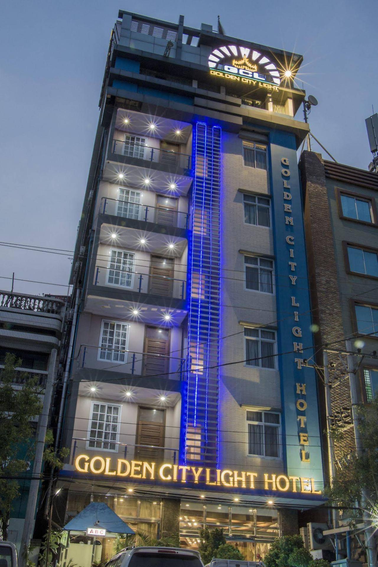 Golden City Light Hotel Mandalay Exterior foto