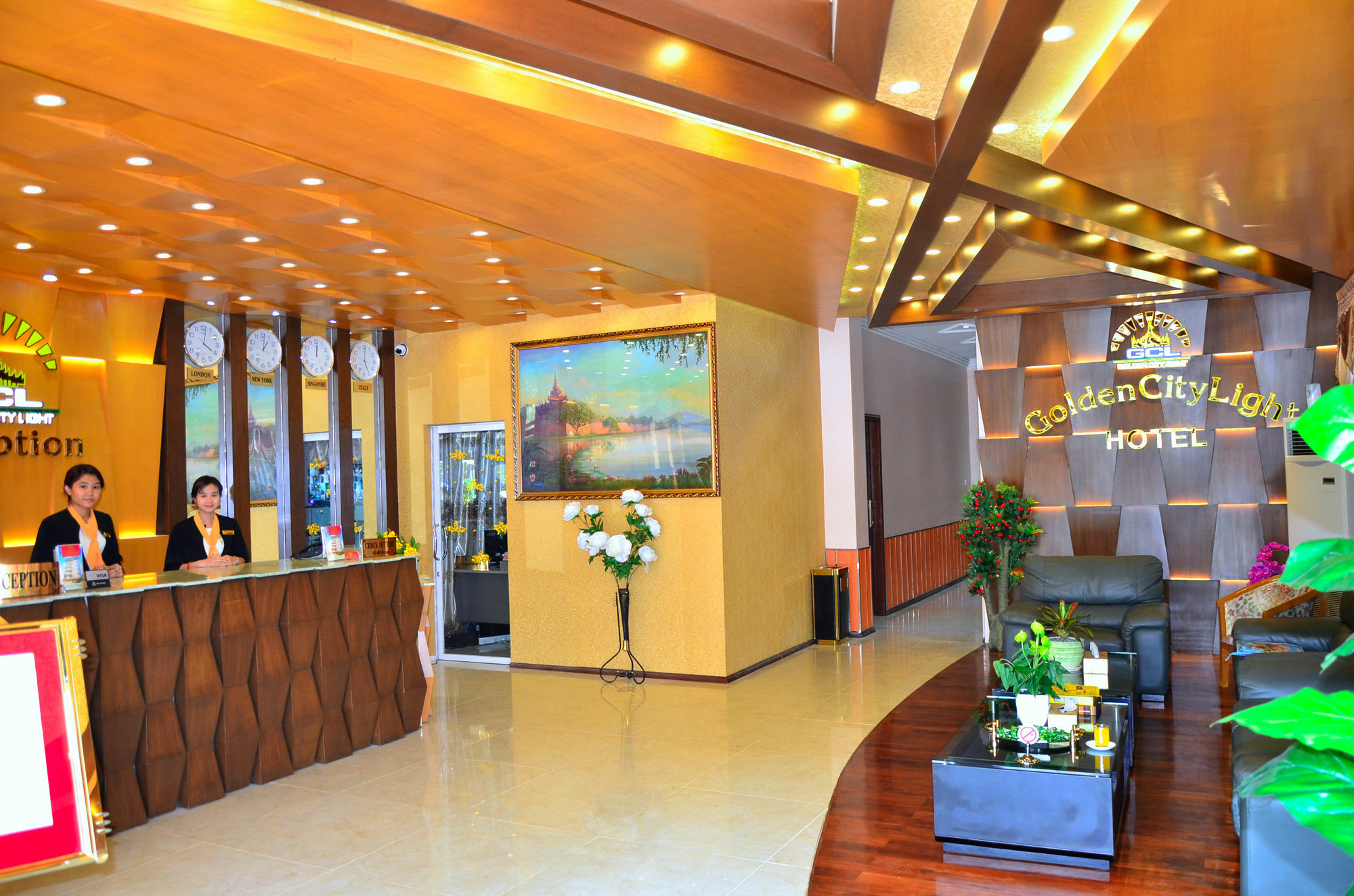 Golden City Light Hotel Mandalay Exterior foto