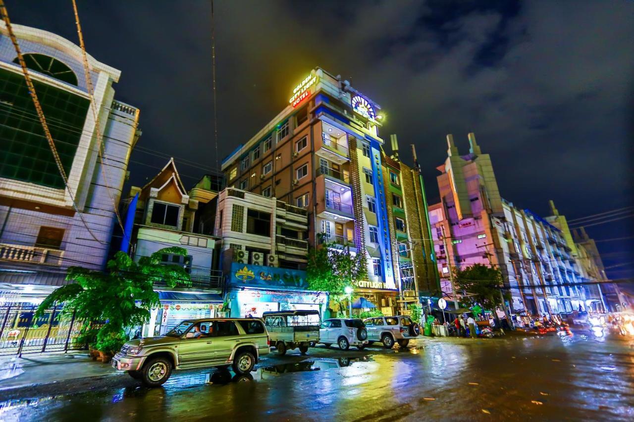 Golden City Light Hotel Mandalay Exterior foto